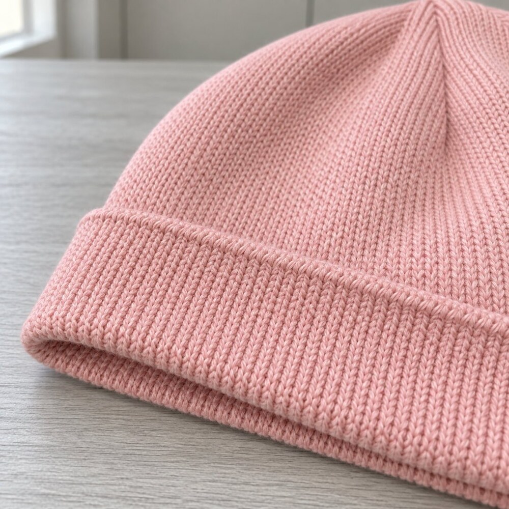 Burberry Pink Logo Knit Beanie - Picture 6 of 6